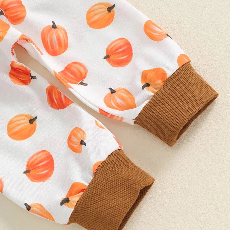 Baby/Toddler Long Sleeve Pumpkin 2 - Piece Outfit - silverfoxgoods